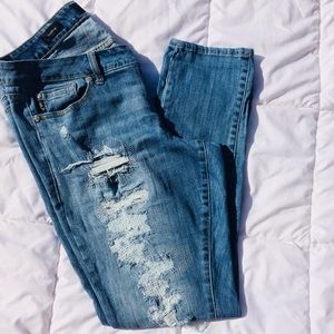 Torrid Distressed Boyfriend Jeans
